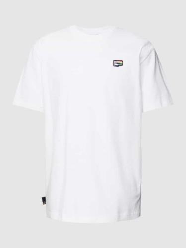 T-shirt met labeldetails, model 'DOWNTOWN PRIDE'