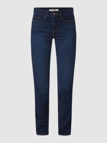 Shaping slim fit jeans met stretch, model '312'