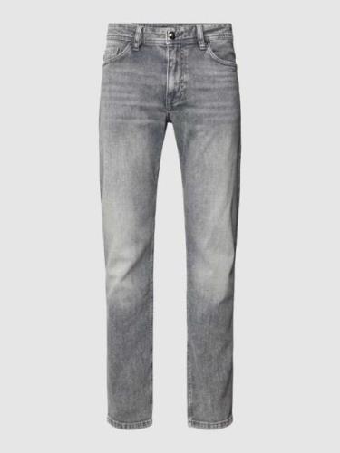 Modern fit jeans met steekzakken, model 'Fortres'