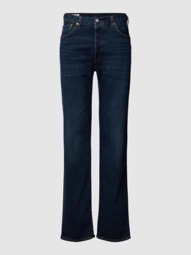 Straight leg jeans in 5-pocketmodel, model 'BLOCK CRUSHER'