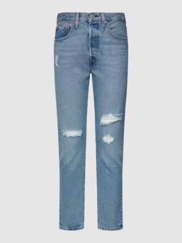 Skinny jeans in used-look