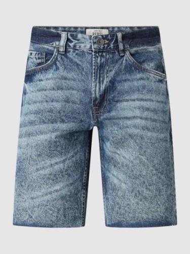 Korte regular fit jeans met stretch, model 'Sparta'