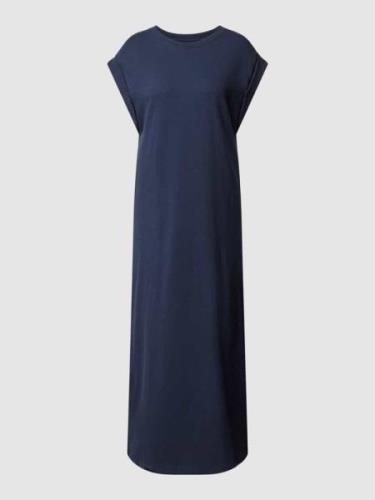 Midi-jurk in effen design, model 'ESSENALF'