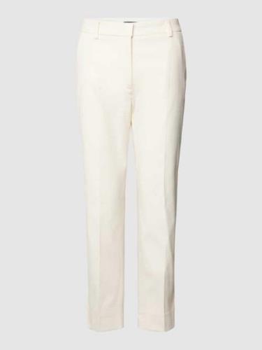 Stoffen broek met persplooien, model 'VITE'