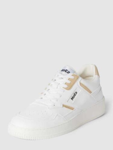 Sneakers in two-tone-stijl
