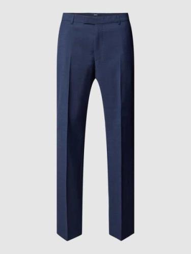 Modern fit pantalon met persplooien, model 'Brad'