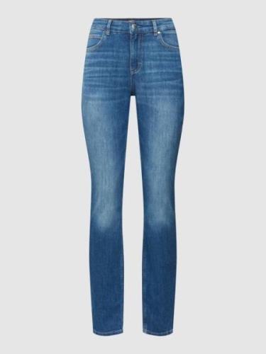 Slim fit jeans met stretch, model 'JACKIE SLIM'
