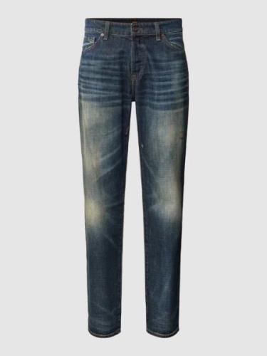 Jeans in used-look, model 'Maine'