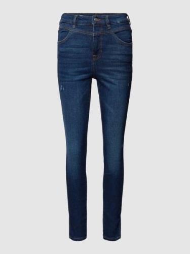 Skinny fit jeans in used-look, model 'KITT'