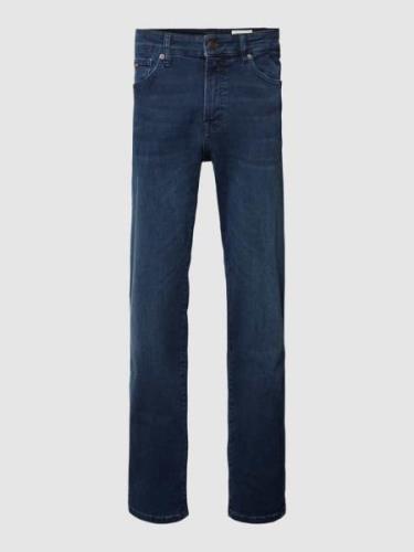 Regular fit jeans met stretch, model 'Re.Maine'