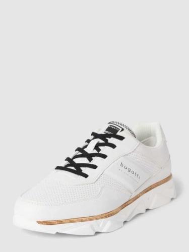 Sneakers met labeldetail, model 'Lima'