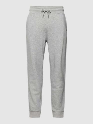 Sweatpants met labelstitching, model 'SHIELD'