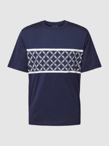 T-shirt met blokstrepen, model 'EMPIRE STRIPE'