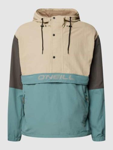 Anorak met labelprint