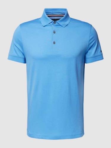 Regular fit poloshirt met logostitching