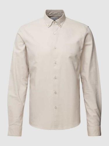 Zakelijk overhemd met button-downkraag, model 'OXFORD'