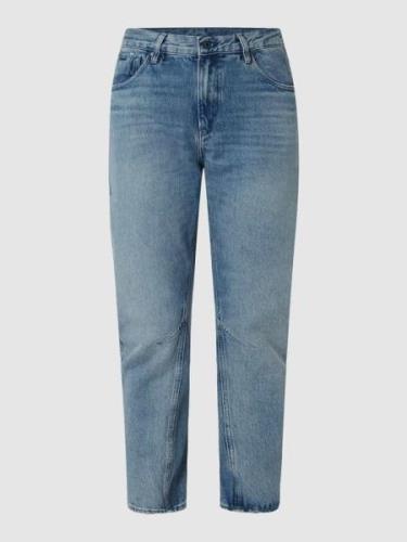 Boyfriend fit jeans met logodetail, model 'Arc'