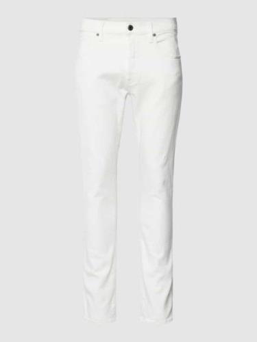 Slim fit jeans met stretch, model '3301'