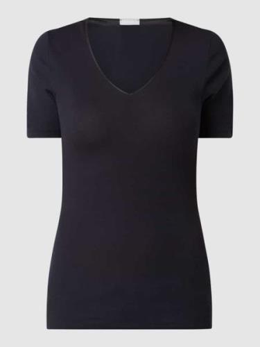 T-shirt van katoen, model 'Cotton Seamless'