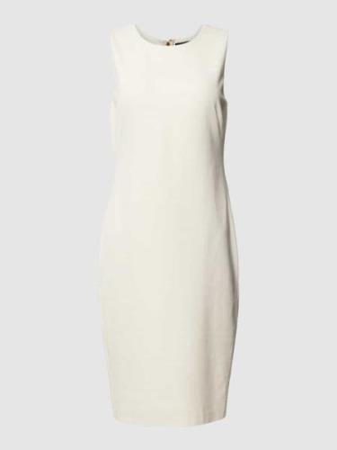 Knielange jurk in mouwloos design, model 'DARIAN'