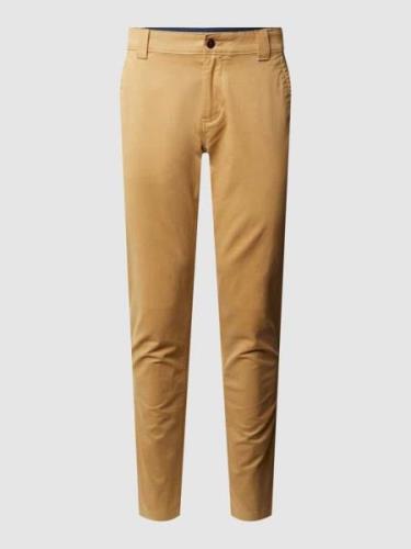 Slim fit chino met stretch, model 'Scanton'