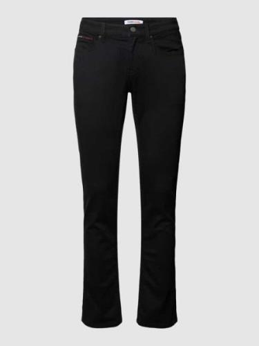 Slim fit jeans in effen design, model 'SCANTON'