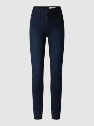 Skinny fit high waist jeans met stretch, model 'Callie'