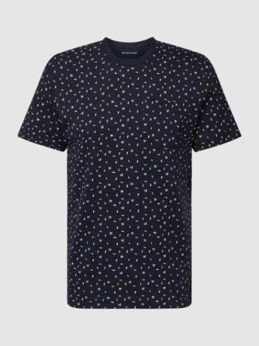 T-shirt met all-over motief, model 'Allover printed'