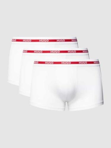 Nauwsluitende boxershort met logoband