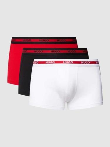 Nauwsluitende boxershort met logoband