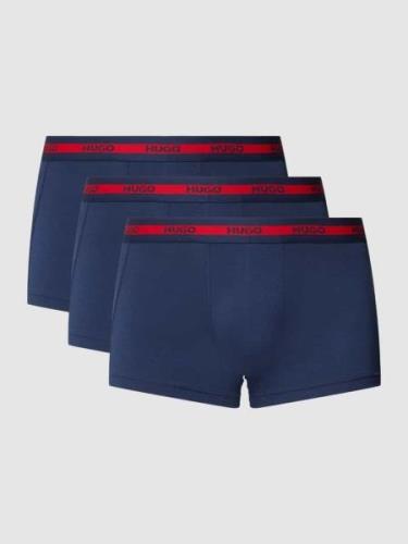 Nauwsluitende boxershort met logoband