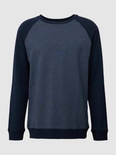 Sweatshirt met raglanmouwen, model 'Mix + Relax'