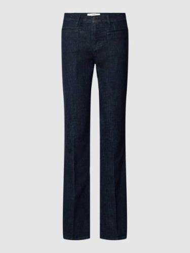Flared jeans met paspelzakken, model 'SHAKIRA'