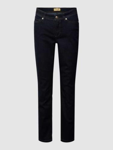 Regular fit jeans met verkort model, model 'PIPER'