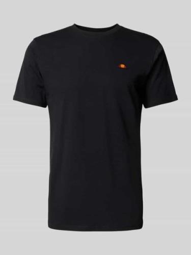 T-shirt met labelpatch, model 'CASSICA'