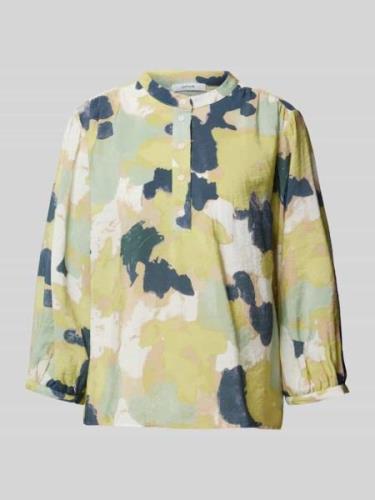 Blouse met all-over motief, model 'Falindo'