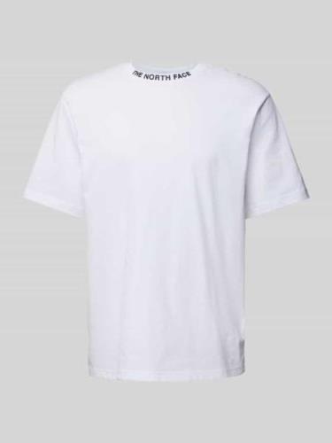 T-shirt met labelprint, model 'ZUMU'