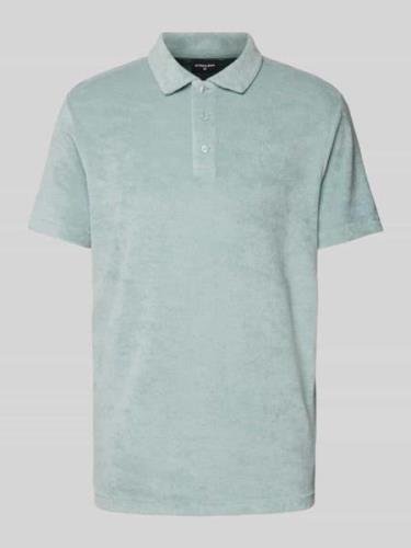 Poloshirt met structuurmotief, model 'Joseph'