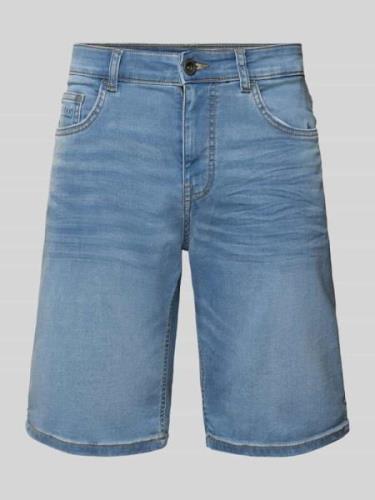 Korte regular fit jeans in 5-pocketmodel, model 'SEATLE'