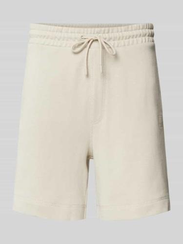 Korte broek met labelpatch, model 'Sewalk'