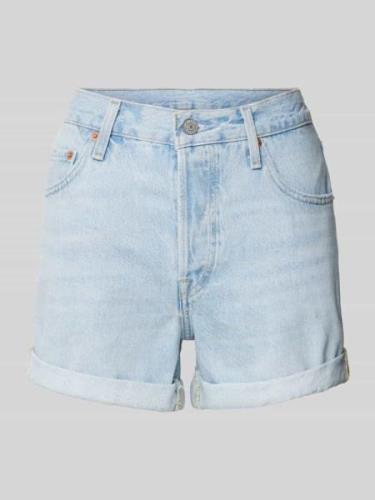 Korte regular fit jeans in 5-pocketmodel, model '501'