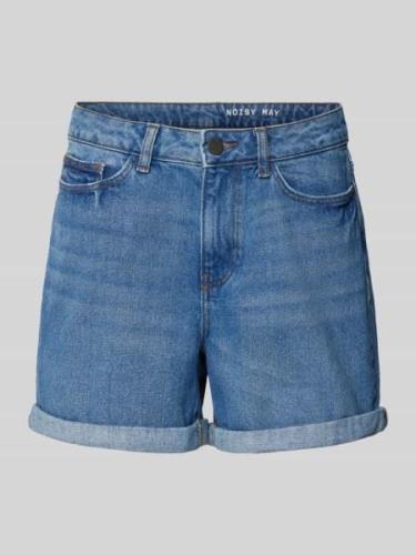 Korte regular fit jeans in 5-pocketmodel, model 'SMILEY'
