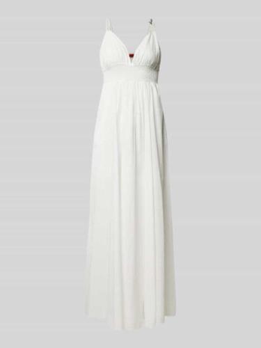 Maxi-jurk van puur katoen, model 'Kapaula'