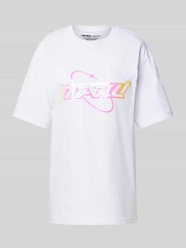 T-shirt met labelprint - REVIEW x MATW