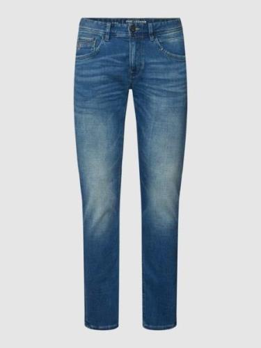 Jeans met labelstitching, model 'Tailwheel JEA'