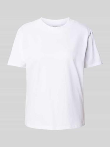 T-shirt met ronde hals