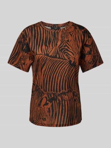 T-shirt met dierenprint, model 'ELOISA'