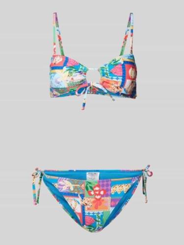 Bikini met all-over motief, model 'ZOE'