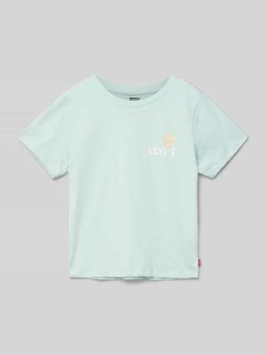 T-shirt met logoprint, model 'OCEAN'