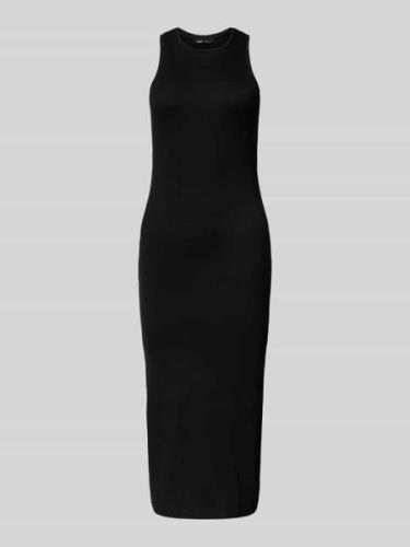 Midi-jurk in riblook, model 'BELFAST'